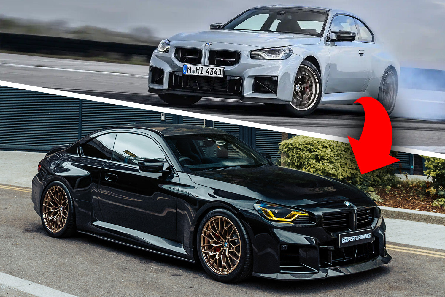 Modified BMW G87 M2 vs M2 CS