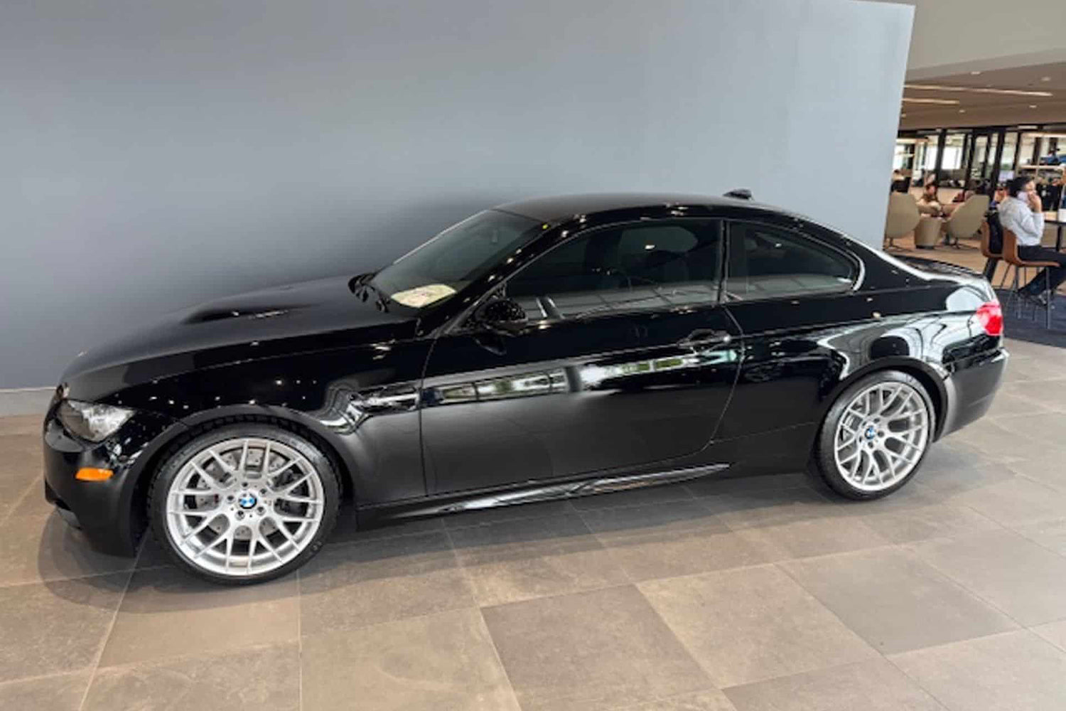 BMW E92 M3 Competition Package 725 miles record sale $212K low mileage example