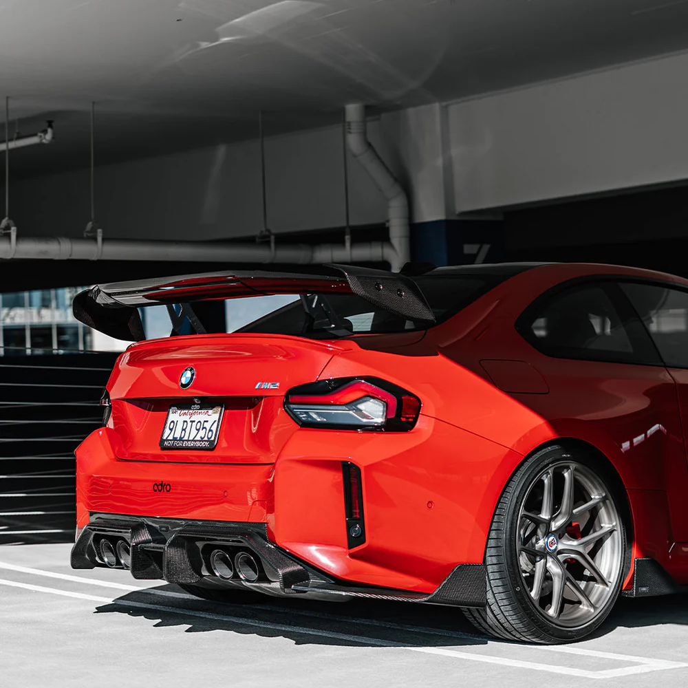 Adro Inc BMW G87 M2 & G42 2 Series AT-R3 Swan Neck Rear Wing