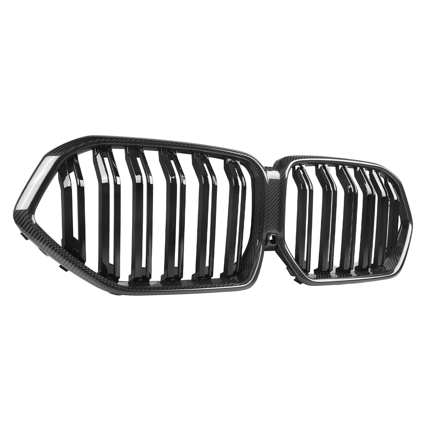 MHC+ BMW G06 LCI X6 Dual Slat Pre Preg Carbon Fibre Front Grille