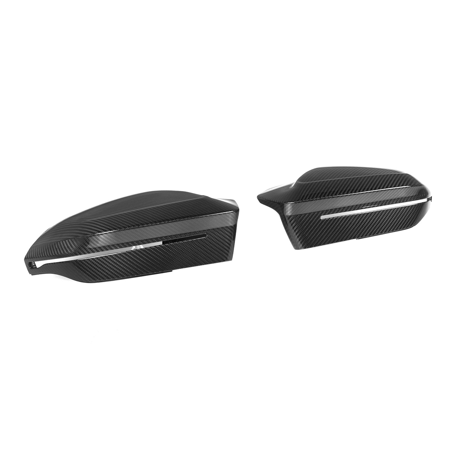 MHC+ BMW G60 5 Series Pre Preg Carbon Fibre M5 Style Mirror Cover (LHD)