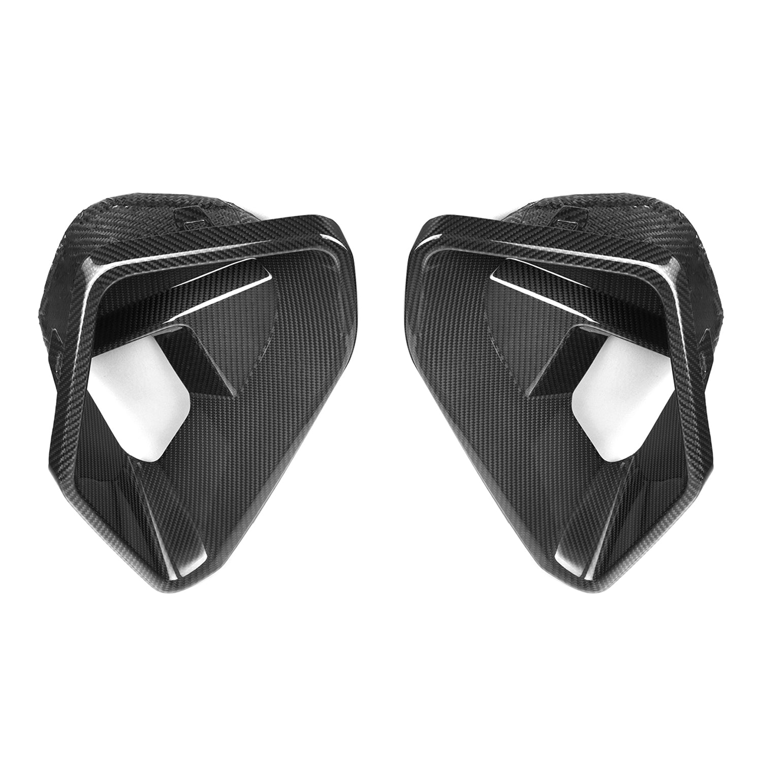 MHC+ BMW G06 LCI X6 Pre Preg Carbon Fibre Performance Style Front Air Ducts