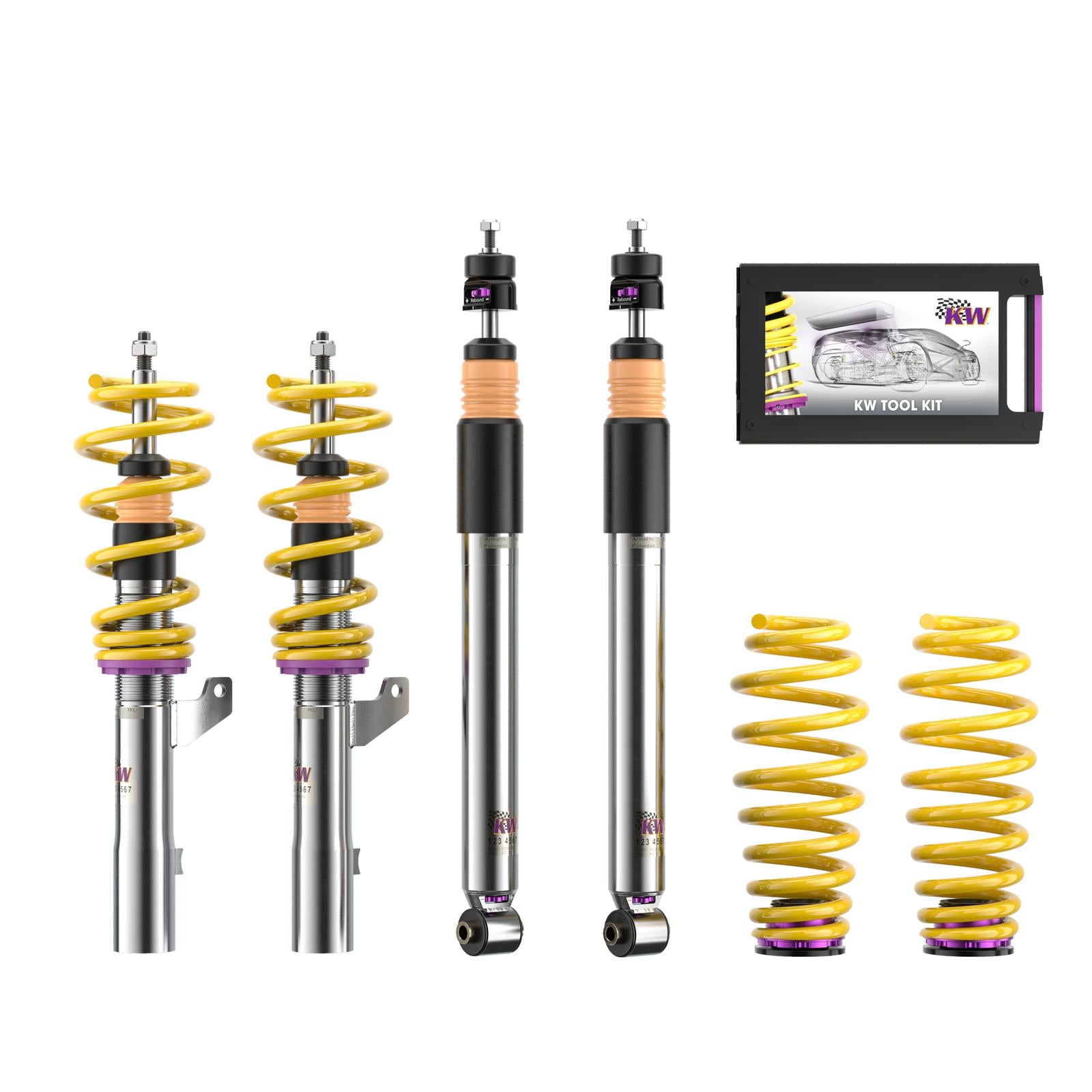 KW Suspension BMW M5 F10 & M6 F12 V3 Coilover Kit