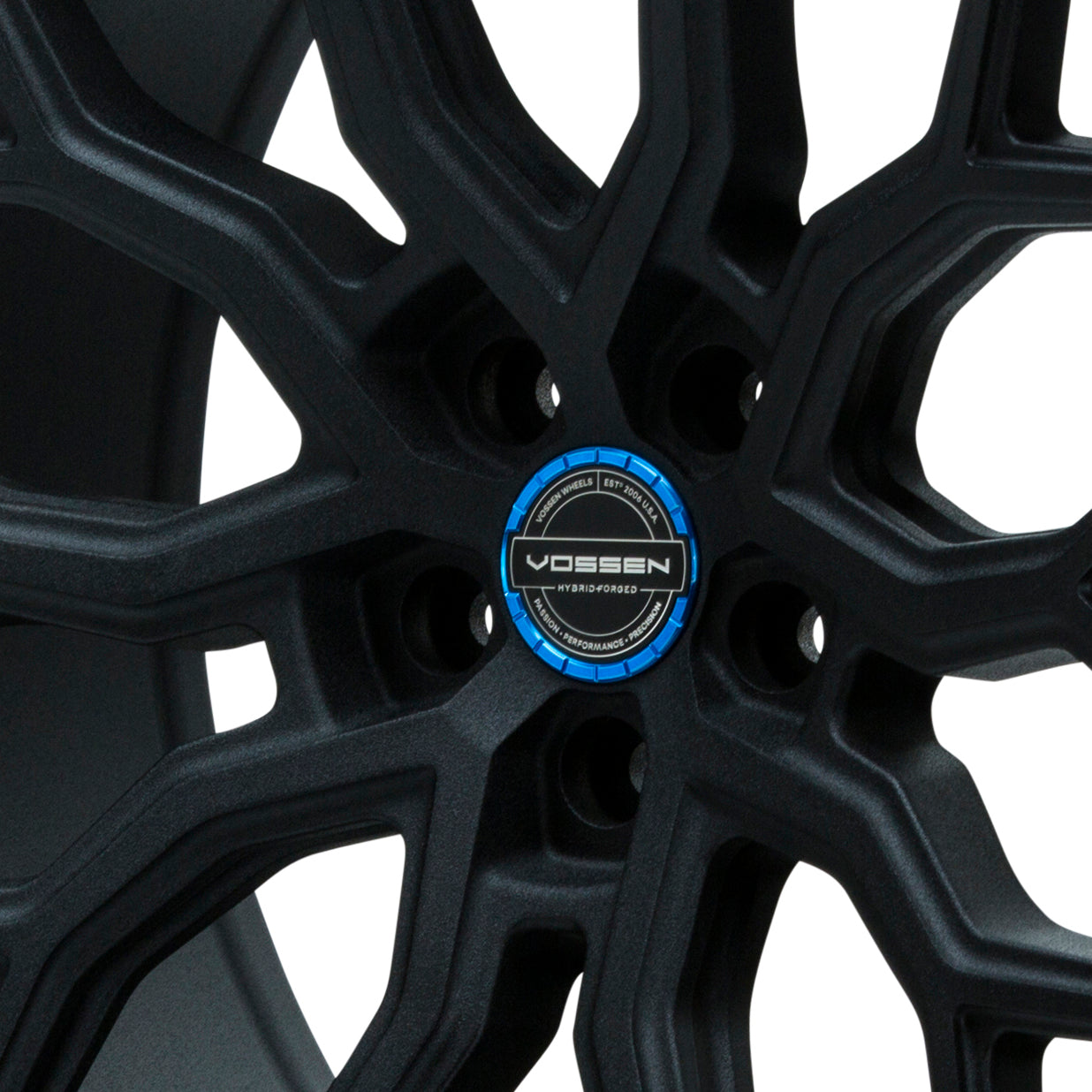 Vossen Hybrid Forged Billet Sport Cap for VF & HF Series Wheels (Fountain Blue)
