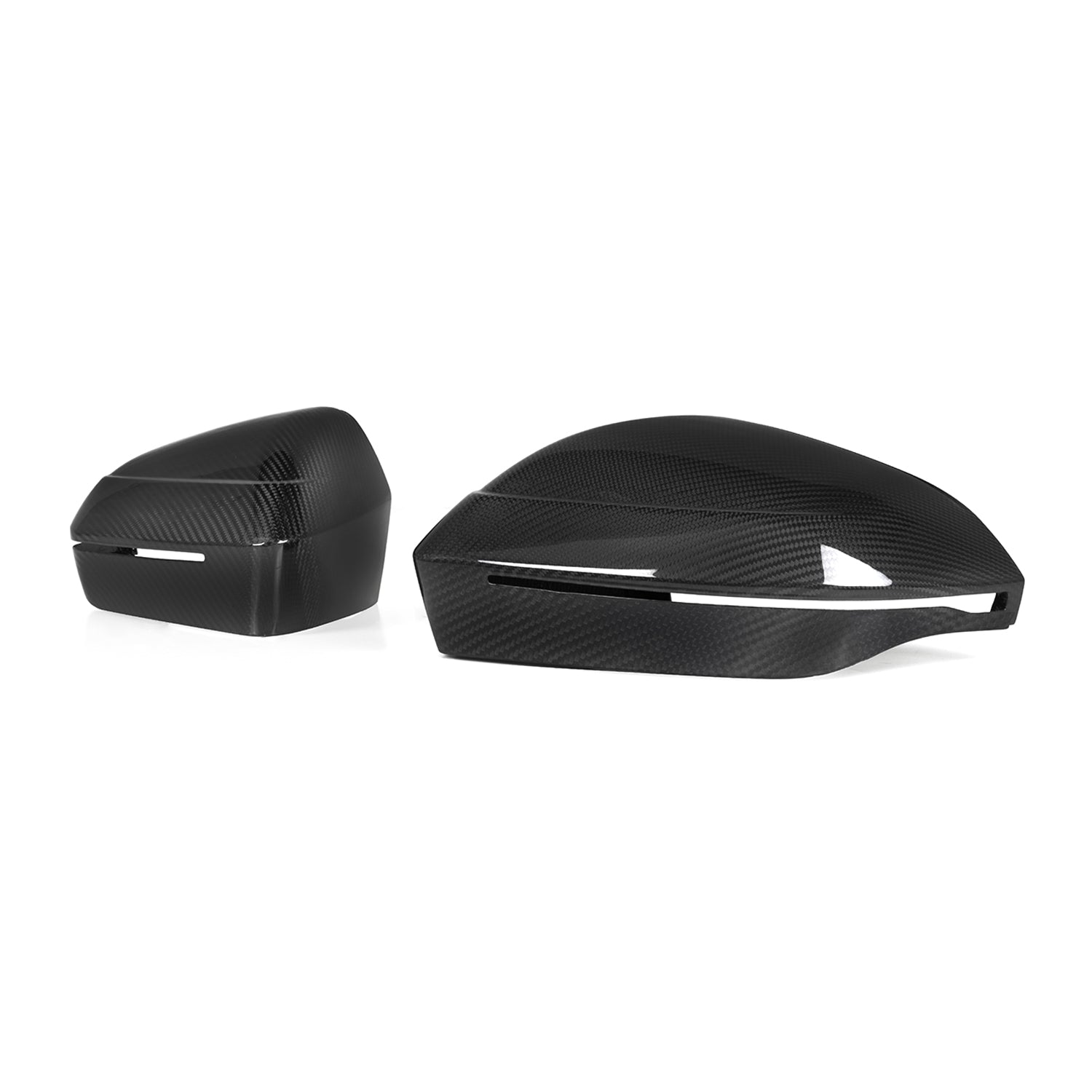 MHC+ BMW G60 5 Series Pre Preg Carbon Fibre OEM Style Mirror Cover (LHD)