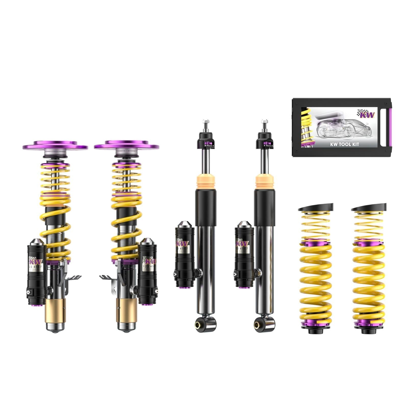 KW Suspension BMW M135i F20, M140i F20 & M235i F22 V3 Clubsport Coilover Kit
