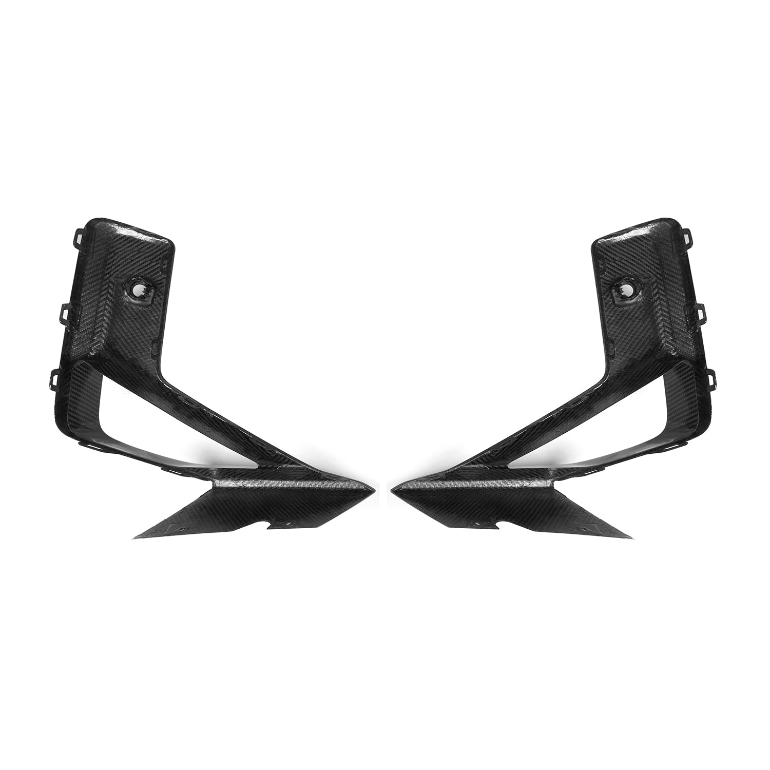 MHC+ BMW F97 X3M Pre Preg Carbon Fibre OEM Style Front Ducts