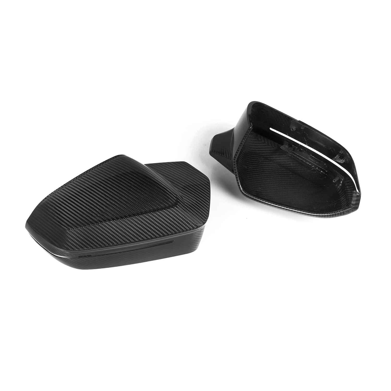MHC+ BMW G60 5 Series Pre Preg Carbon Fibre M5 Style Mirror Cover (RHD)