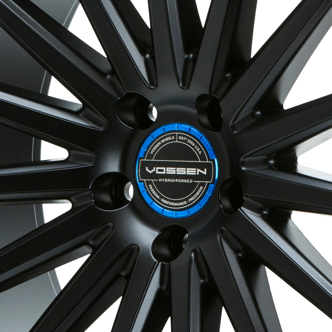 Vossen Hybrid Forged Billet Sport Cap for VF & HF Series Wheels (Fountain Blue)