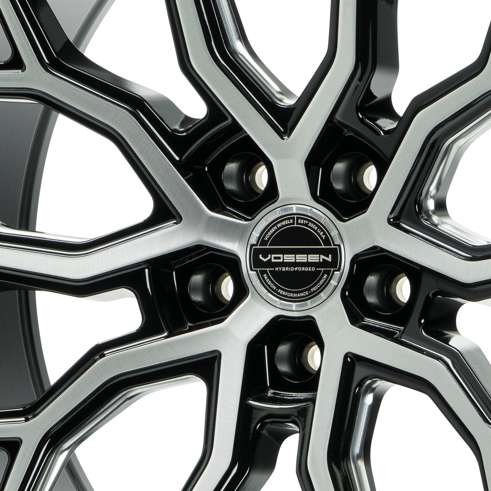 Vossen Hybrid Forged Billet Sport Cap for VF & HF Series Wheels (Gloss Clear)