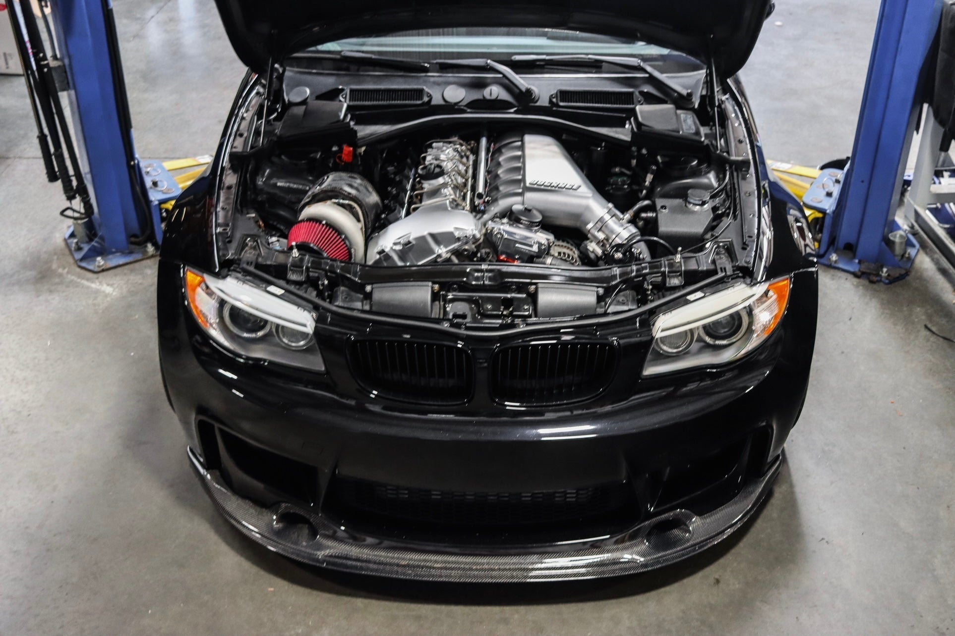 DOC Race BMW 135i & 335i N54 Top Mount Single Precision Turbo Kit