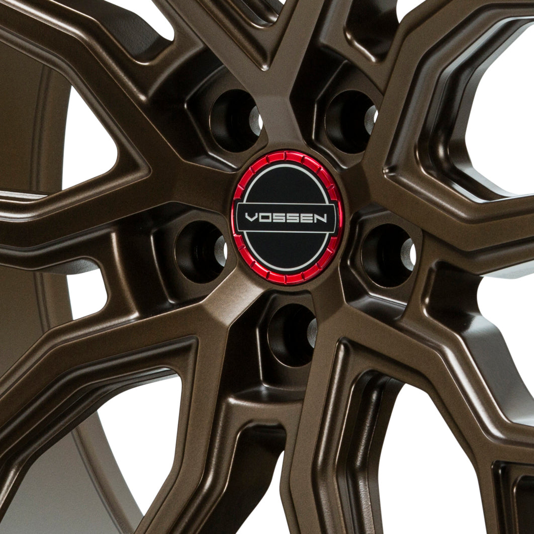 Vossen Classic Billet Sport Cap for CV/VF/HF Series Wheels (Vossen Red)