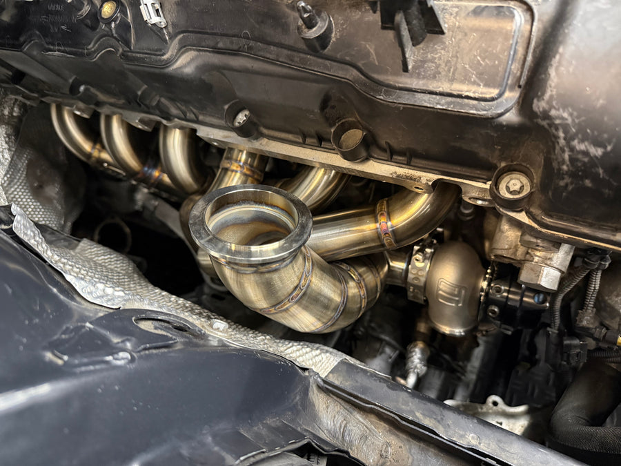 DOC Race BMW S55 Single Turbo Kit For F80 M3, F82/F83 M4 & F87 M2 Competition (Left-Hand Drive)