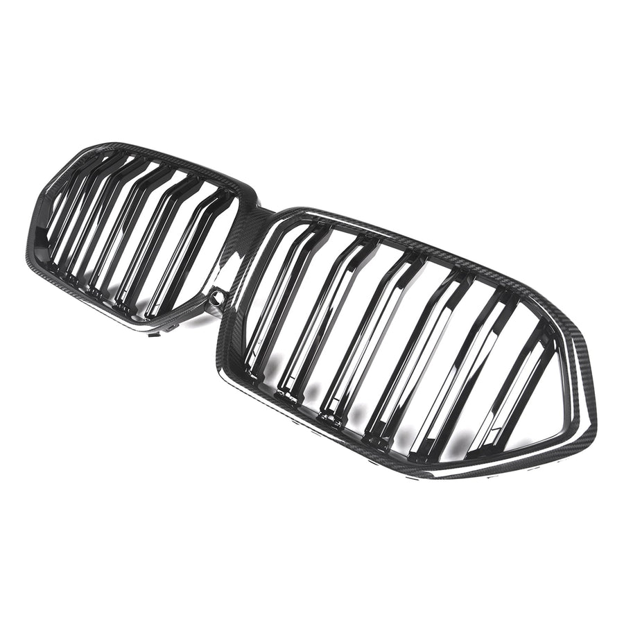 MHC+ BMW G06 LCI X6 Dual Slat Pre Preg Carbon Fibre Front Grille