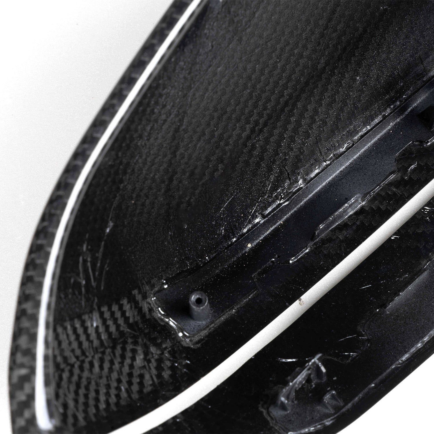 MHC+ BMW G60 5 Series Pre Preg Carbon Fibre M5 Style Mirror Cover (RHD)