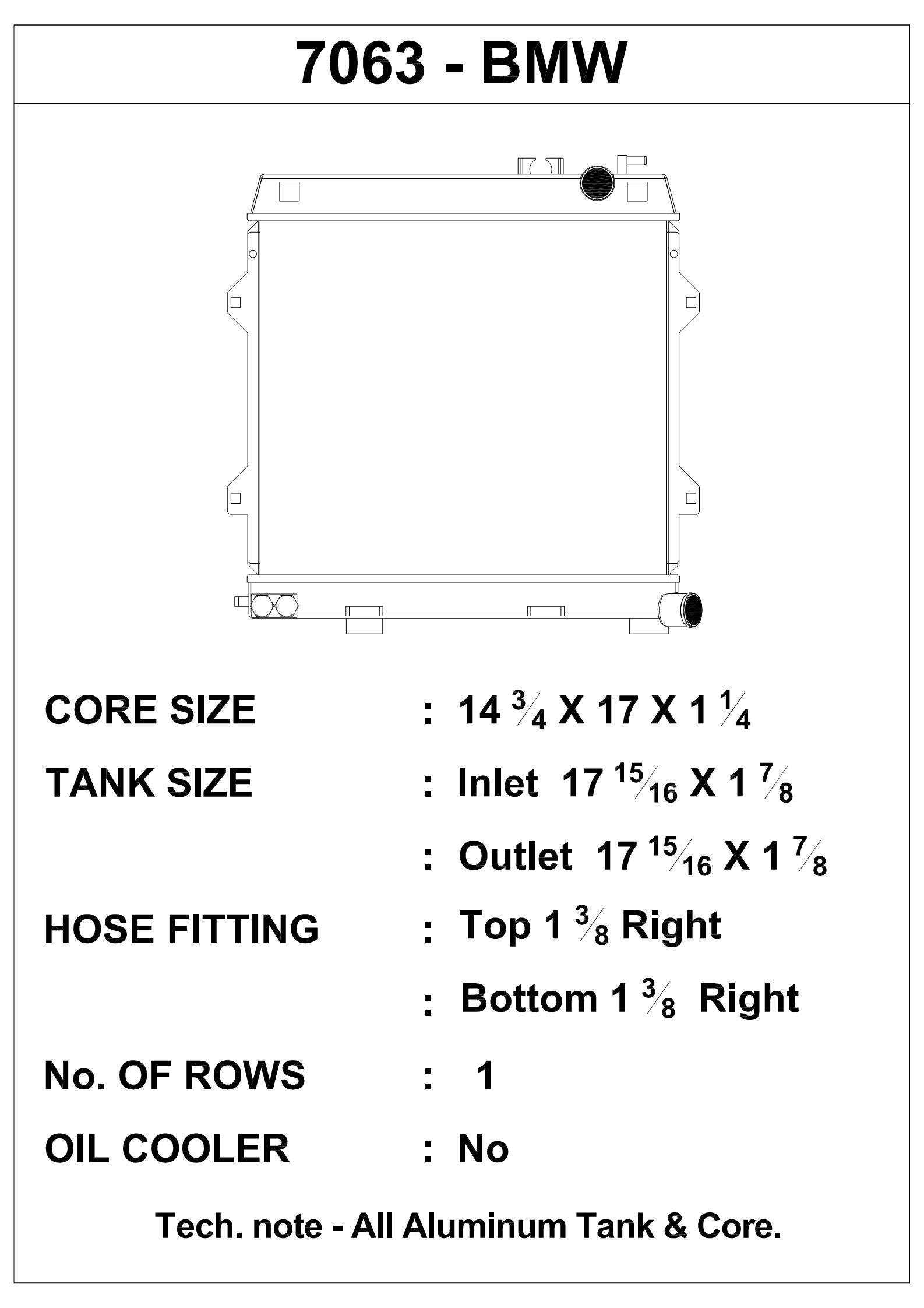 CSF BMW E30 M3 High-Performance All-Aluminum Radiator