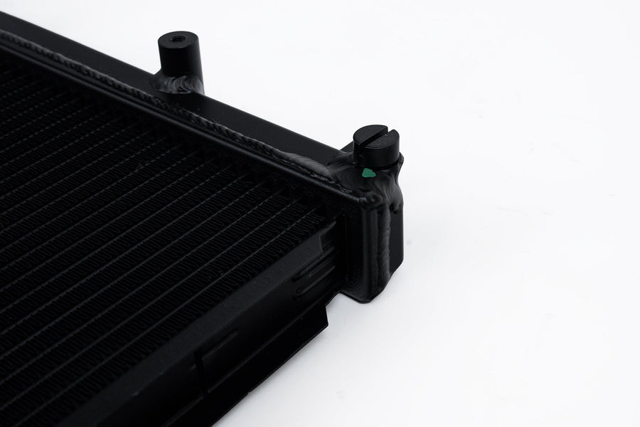 CSF 08-14 Subaru WRX / STI / 15-21 WRX 1-Row 31mm High-Performance Radiator - Black