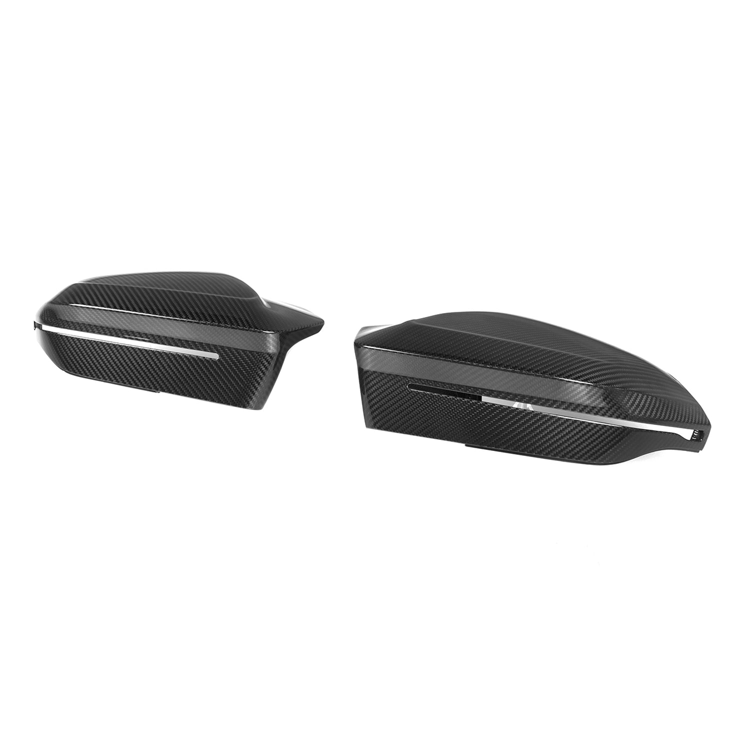 MHC+ BMW G60 5 Series Pre Preg Carbon Fibre M5 Style Mirror Cover (RHD)
