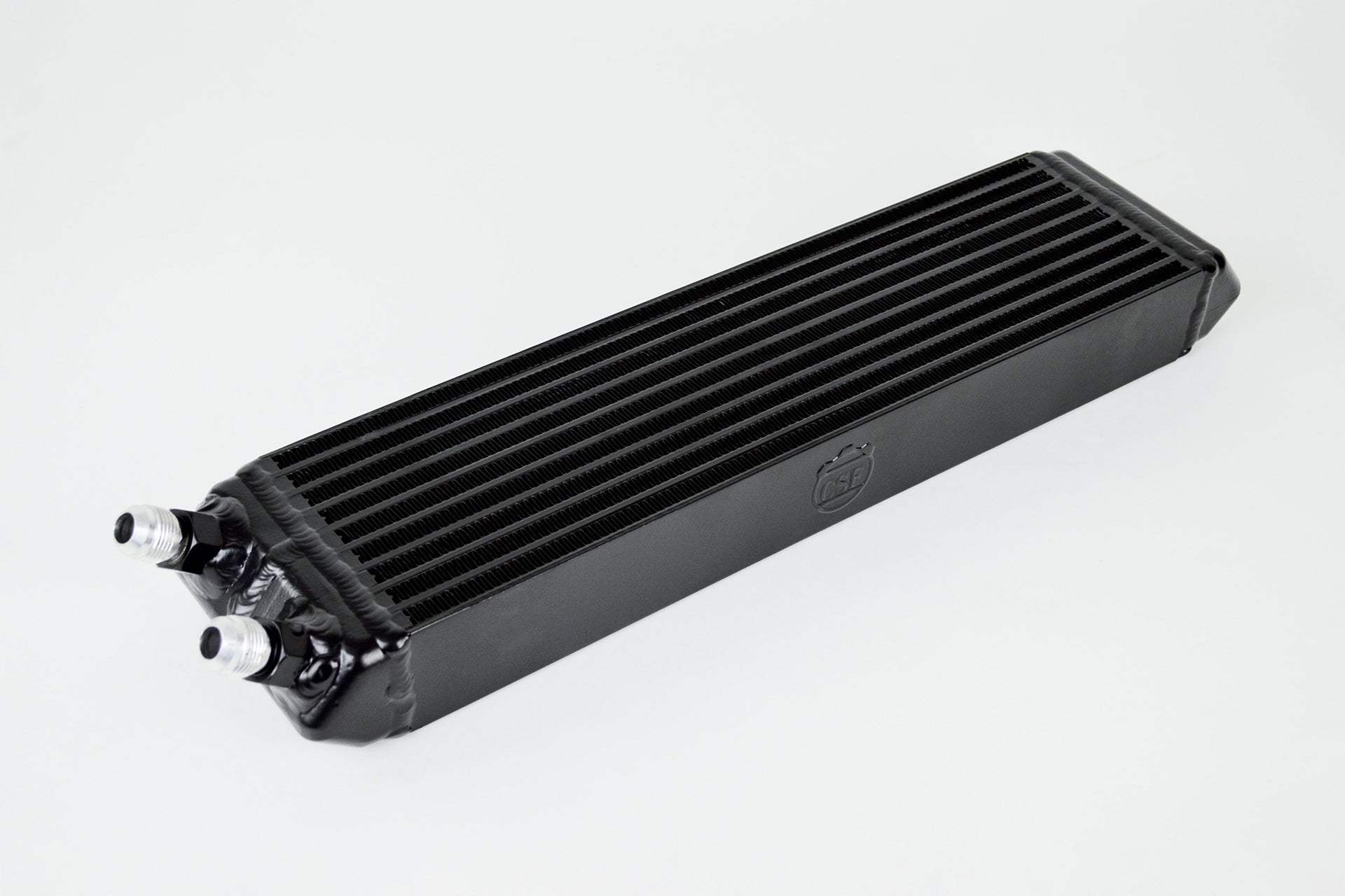 CSF Universal Dual-Pass internal/external Oil Cooler - 22.0in L x 5.0in H x 2.25in W