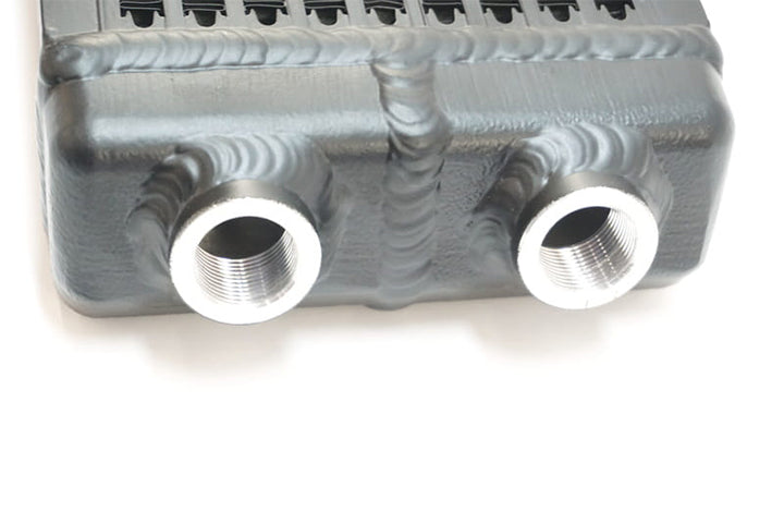 CSF Universal Dual-Pass Oil Cooler / IROC Porsche / M22x1.5 / 24L x 5.75H x 2.16W