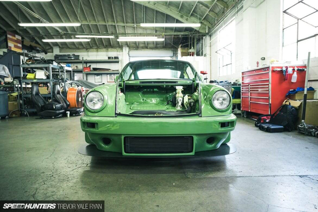 CSF Universal Dual-Pass Oil Cooler / IROC Porsche / M22x1.5 / 24L x 5.75H x 2.16W