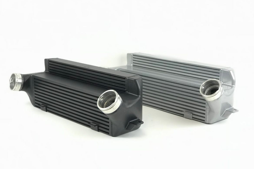 CSF BMW E8X/E9X N54/N55 High-Performance Stepped Core Intercooler - Black