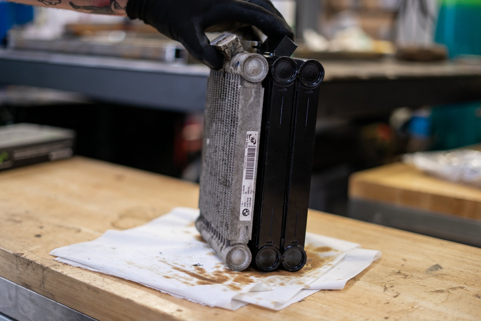 CSF BMW F3X / F2X (N55) Race-Spec Oil Cooler