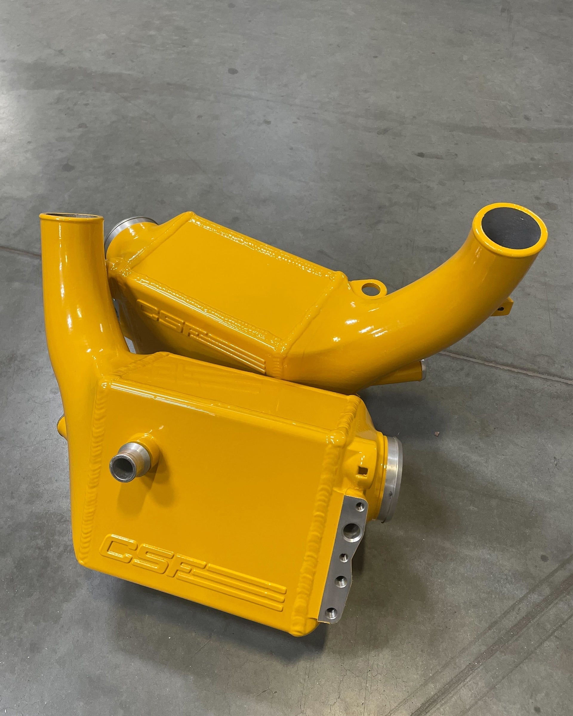 CSF #8315 BMW X5M / X6M / XM High-Performance Charge-Air-Coolers custom finish - Mustard Yellow (RAAL 1004) +$200.00