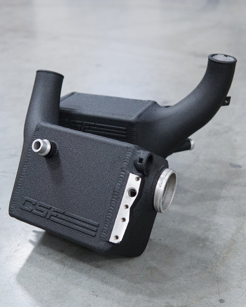CSF #8315 BMW X5M / X6M / XM High-Performance Charge-Air-Coolers custom finish - Crinkle Black