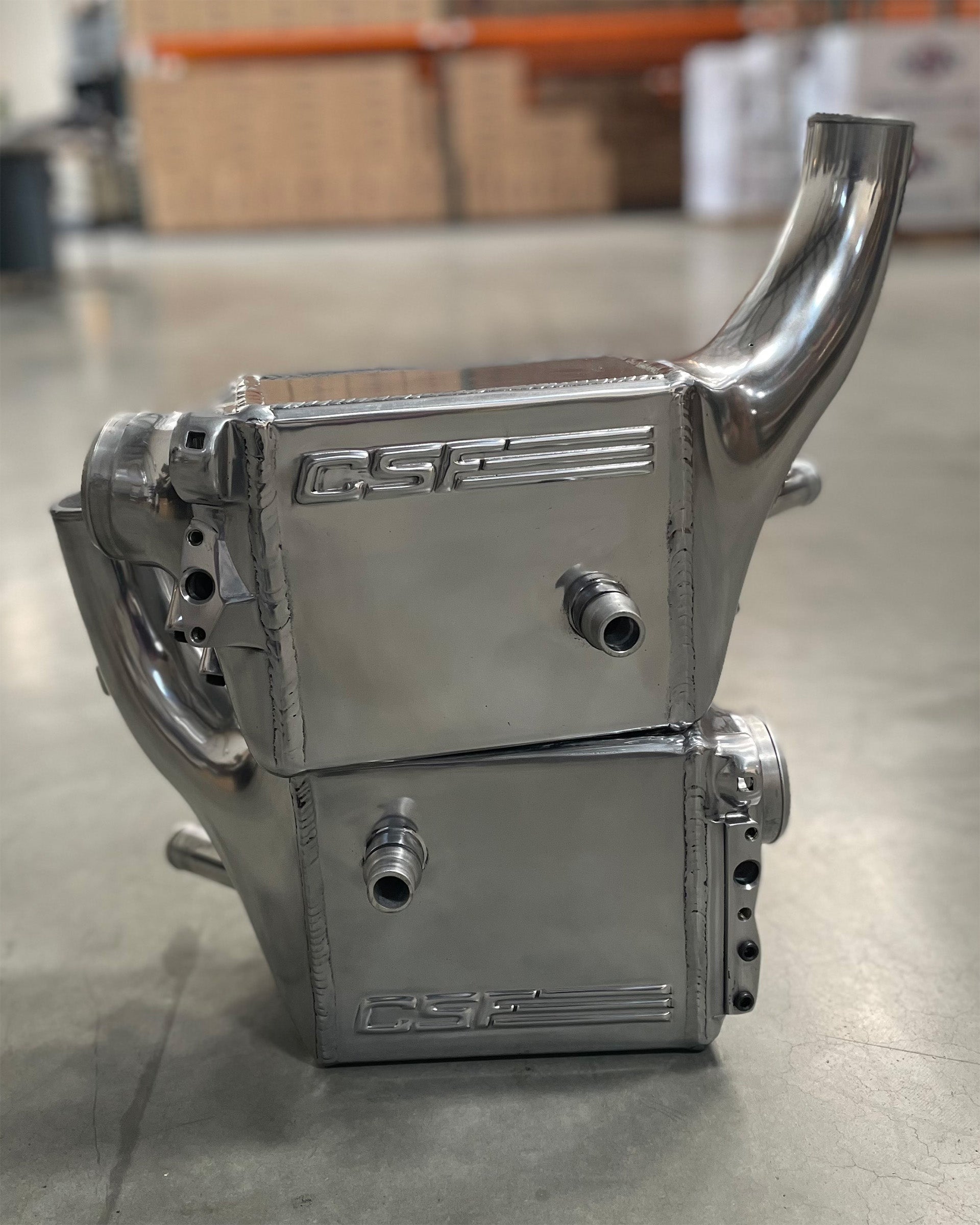 CSF #8315 BMW X5M / X6M / XM High-Performance Charge-Air-Coolers custom finish - Frozen Polish +$900.00