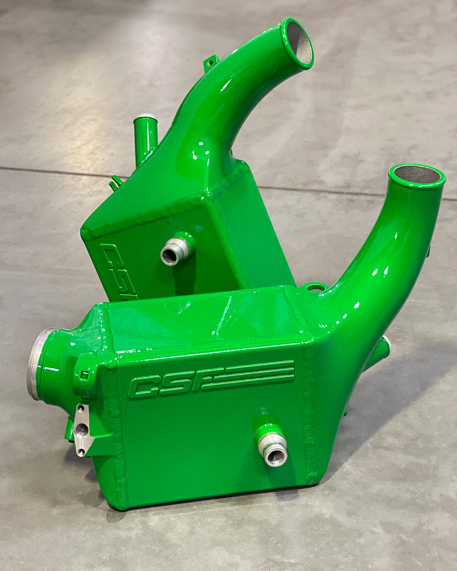 CSF #8315 BMW X5M / X6M / XM High-Performance Charge-Air-Coolers custom finish - Java Green +$200.00
