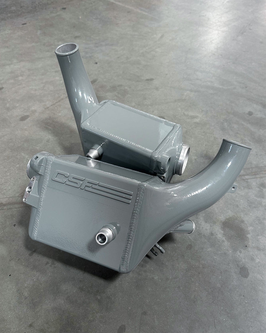 CSF #8315 BMW X5M / X6M / XM High-Performance Charge-Air-Coolers custom finish - Nardo Grey +$200.00