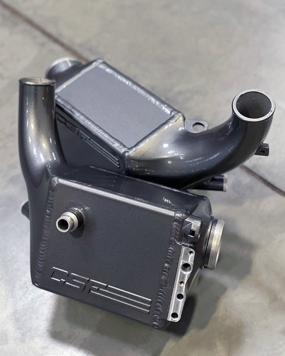 CSF #8315 BMW X5M / X6M / XM High-Performance Charge-Air-Coolers custom finish - Space Grey Gloss +$200.00