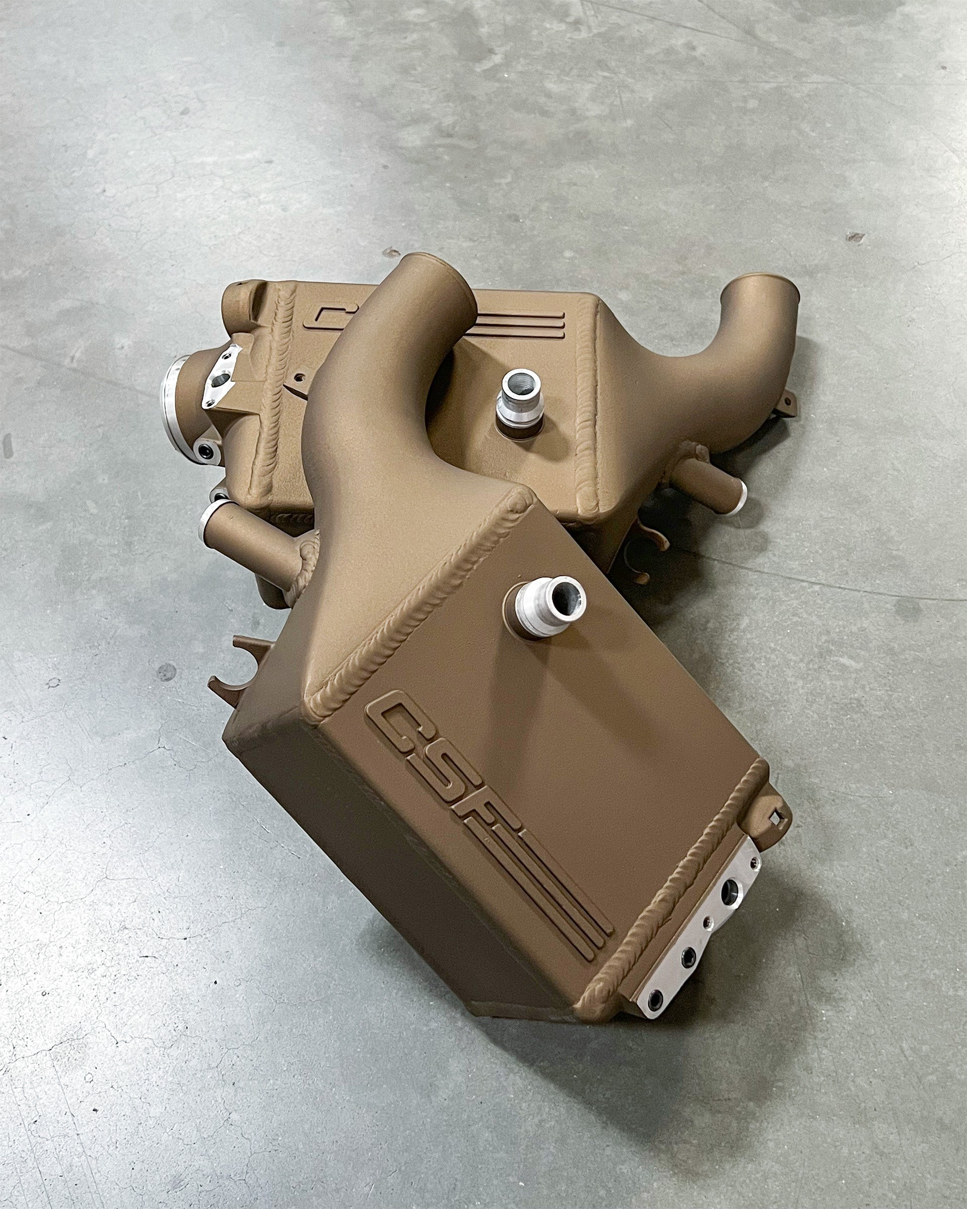 CSF #8315 BMW X5M / X6M / XM High-Performance Charge-Air-Coolers custom finish - Titan 7 Techna Bronze +$200.00