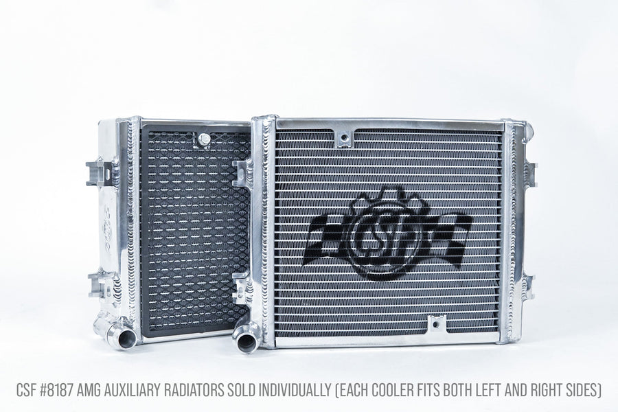 CSF Mercedes AMG GT / GT S / W205 C63 / W166 GLE63 / X166 GLS63 Auxiliary Radiator