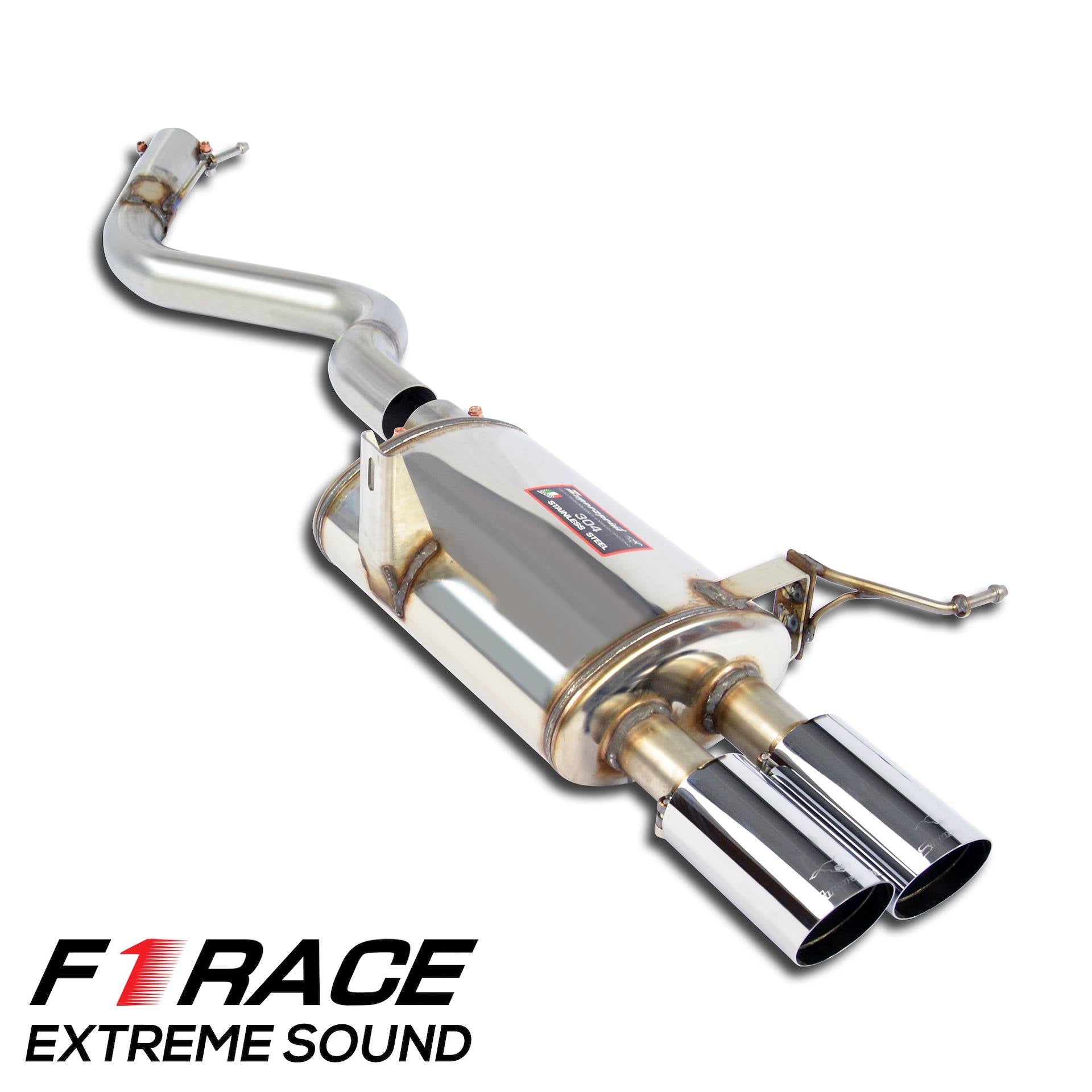 Supersprint BMW E92 M3 & E93 M3 Rear Exhaust
