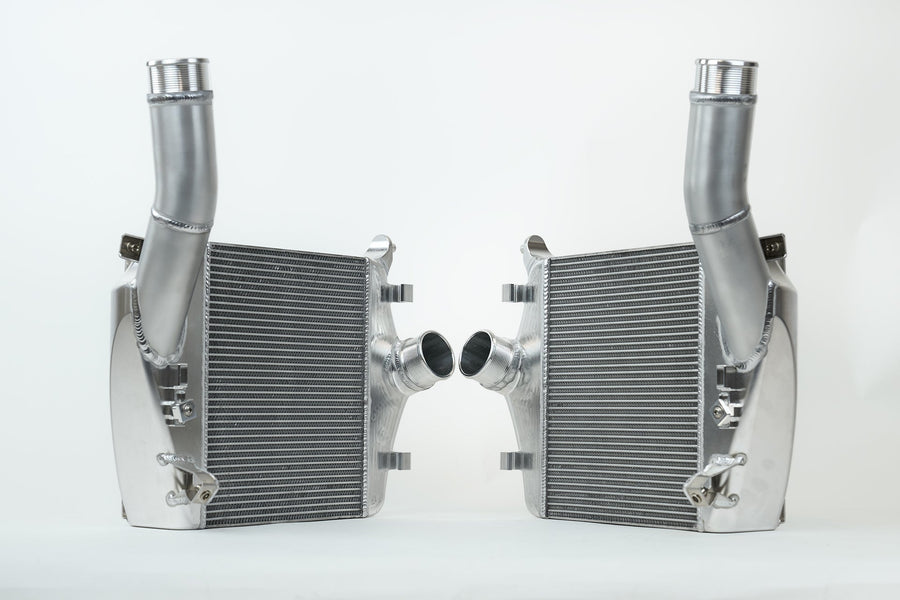 CSF Lamborghini Urus / Audi RS Q8 Twin Intercooler Set - Raw Billet