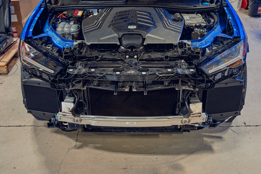 CSF Lamborghini Urus / Audi RS Q8 Twin Intercooler Set - Thermal Dispersion Black
