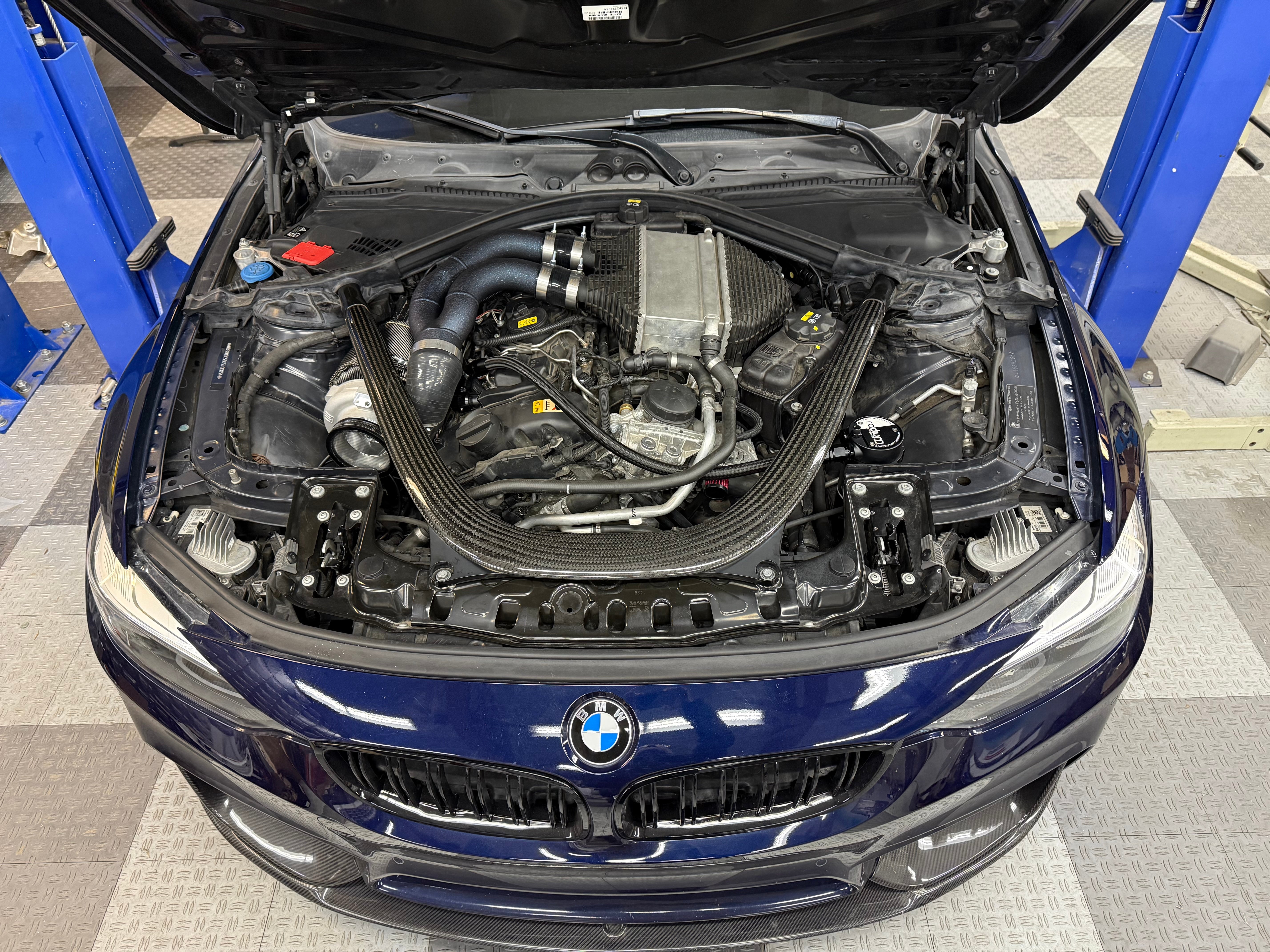 DOC Race BMW S55 Single Turbo Kit For F80 M3, F82/F83 M4 & F87 M2 Competition (Left-Hand Drive)