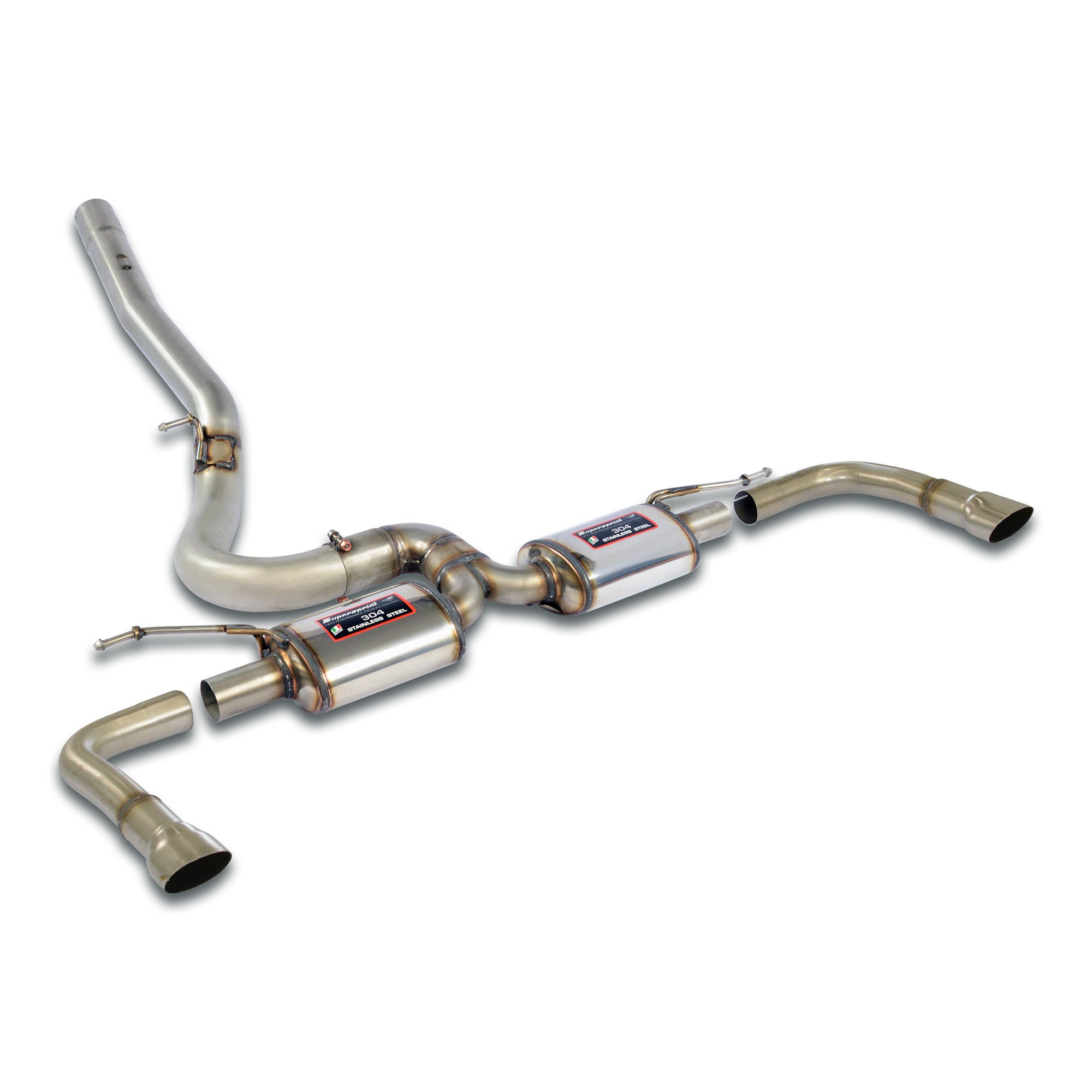 Supersprint BMW F44 2 Series Rear Exhaust