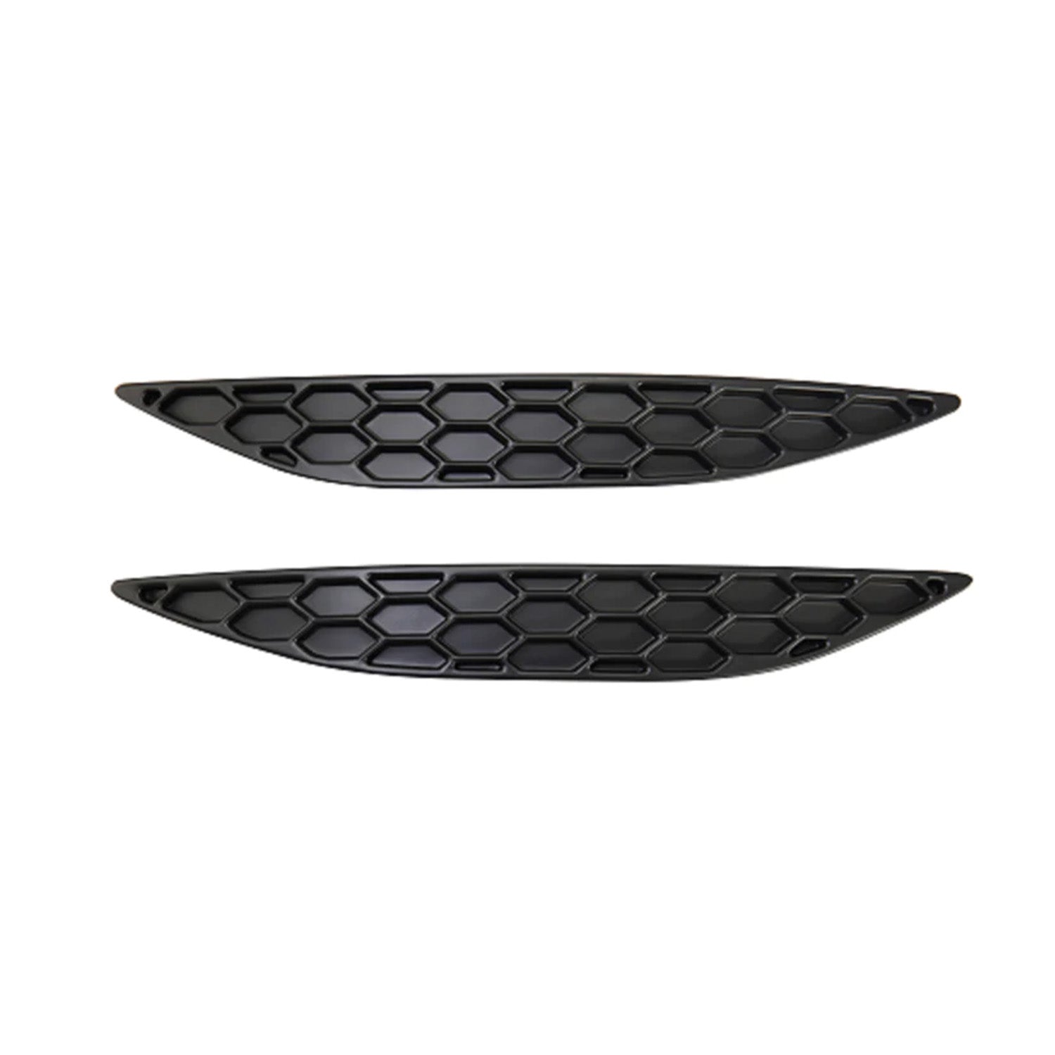 Acexxon VW Golf R Mk7 Matte Black Honeycomb Rear Reflector Inserts