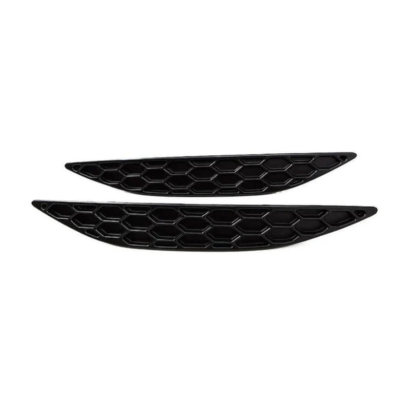 Acexxon VW Golf R Mk7 Gloss Black Honeycomb Rear Reflector Inserts