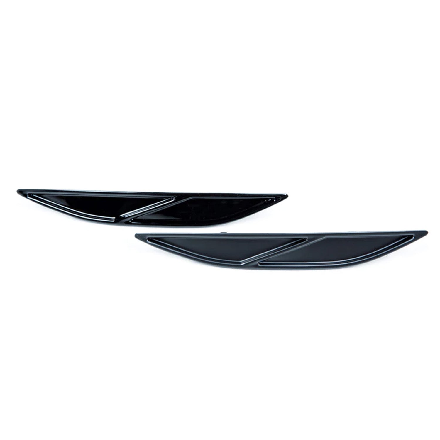 Acexxon VW Golf R Mk7 Black Slatted Rear Reflector Inserts