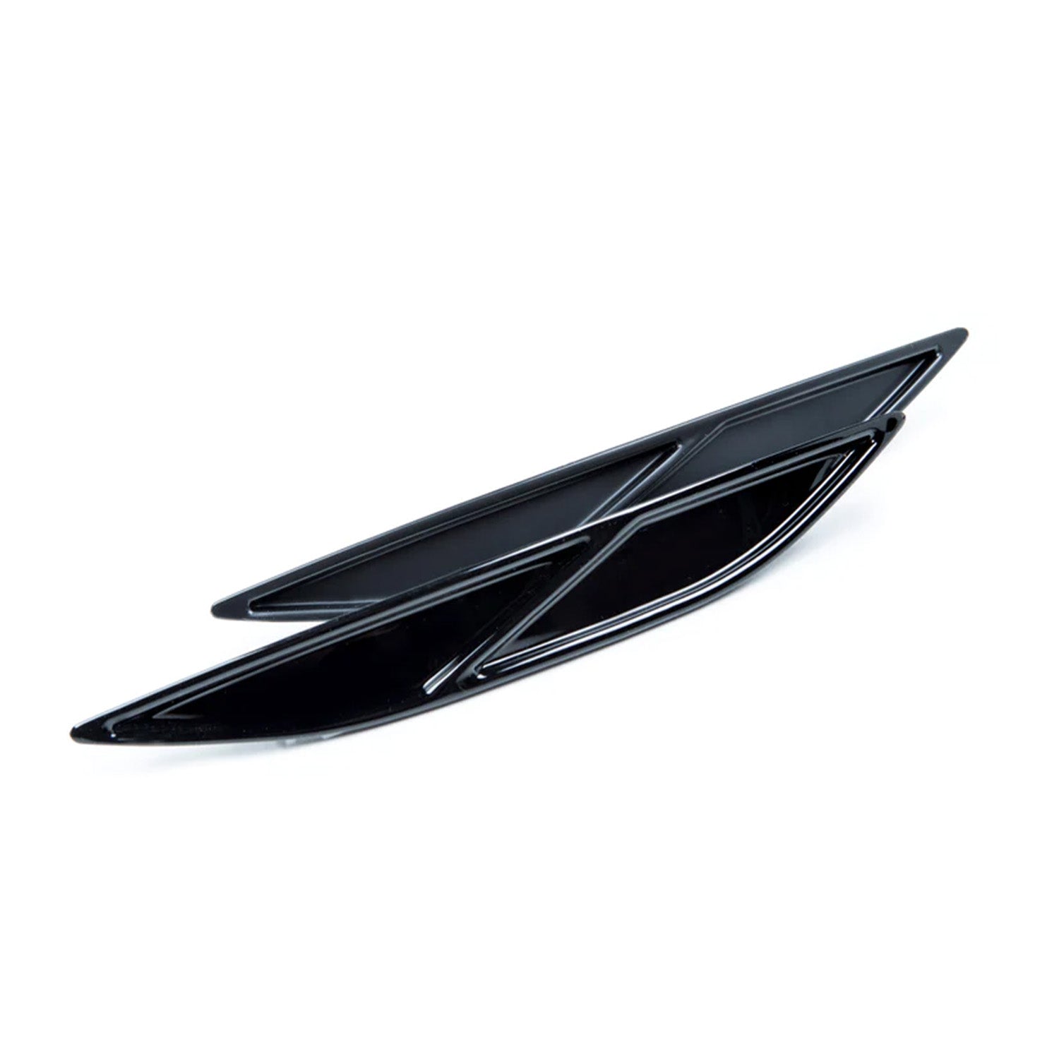 Acexxon VW Golf R Mk7 Black Slatted Rear Reflector Inserts