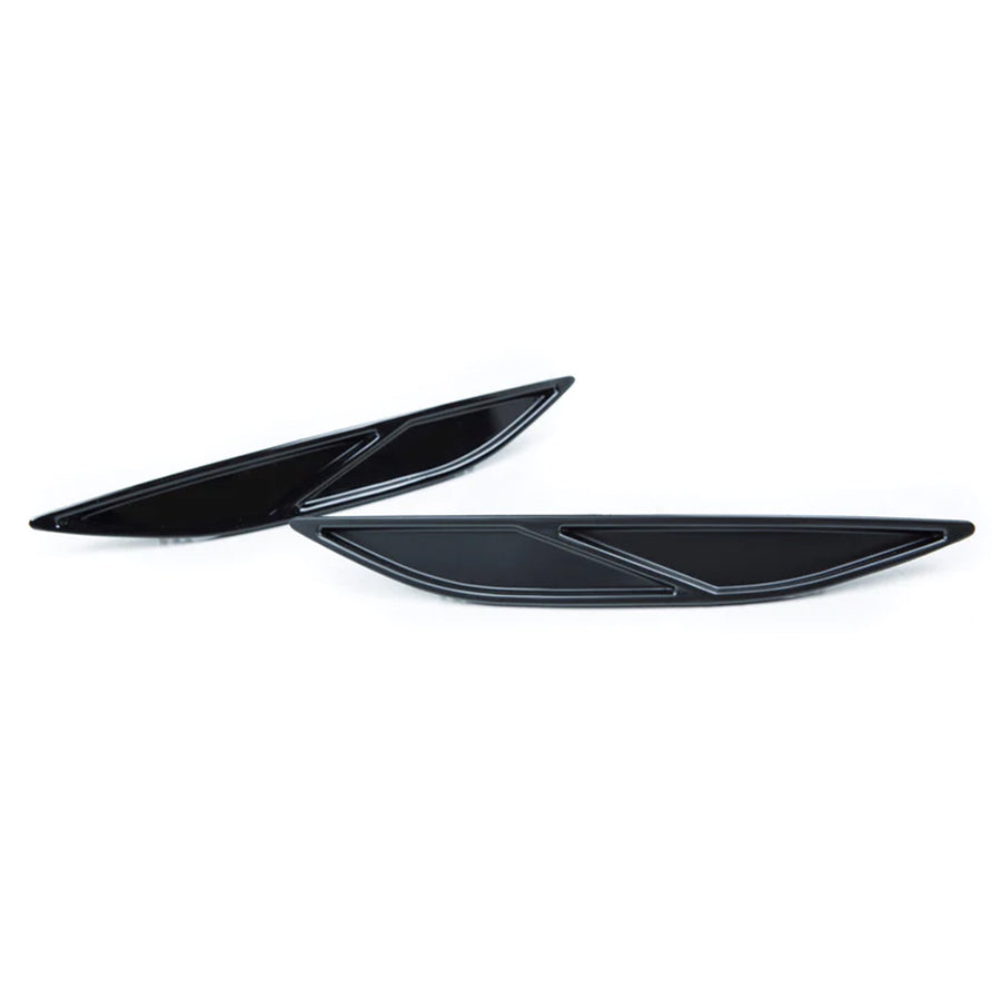 Acexxon VW Golf R Mk7 Black Slatted Rear Reflector Inserts