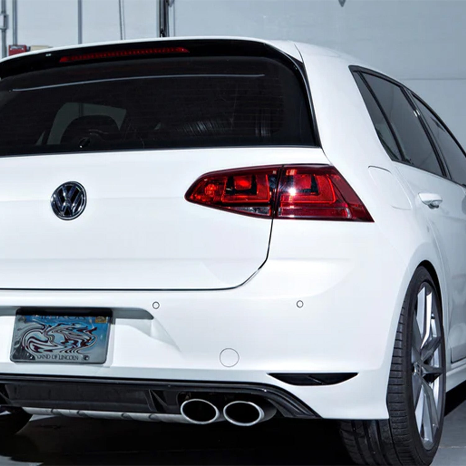 Acexxon VW Golf R Mk7 Black Slatted Rear Reflector Inserts