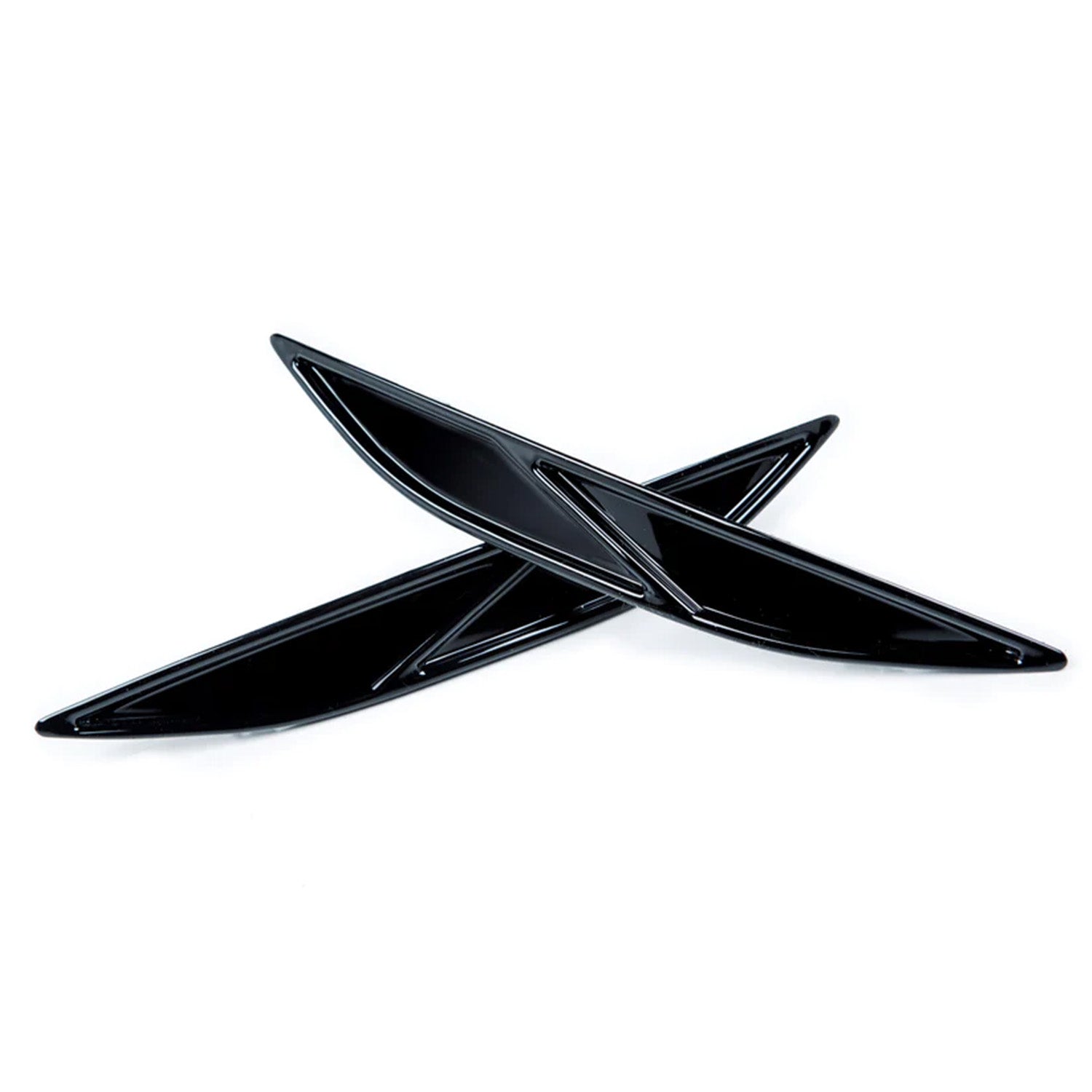 Acexxon VW Golf R Mk7 Black Slatted Rear Reflector Inserts