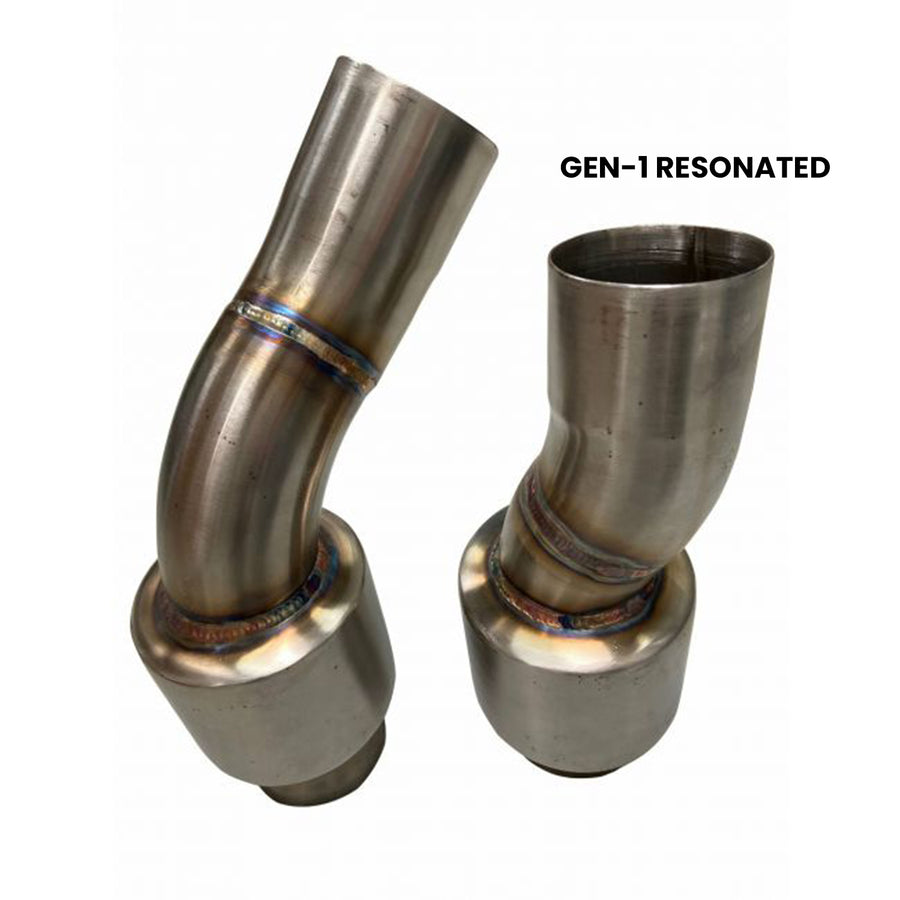 Active Autowerke BMW F87 M2 Competition Equal Length Exhaust Midpipe - Gen-1 Resonated