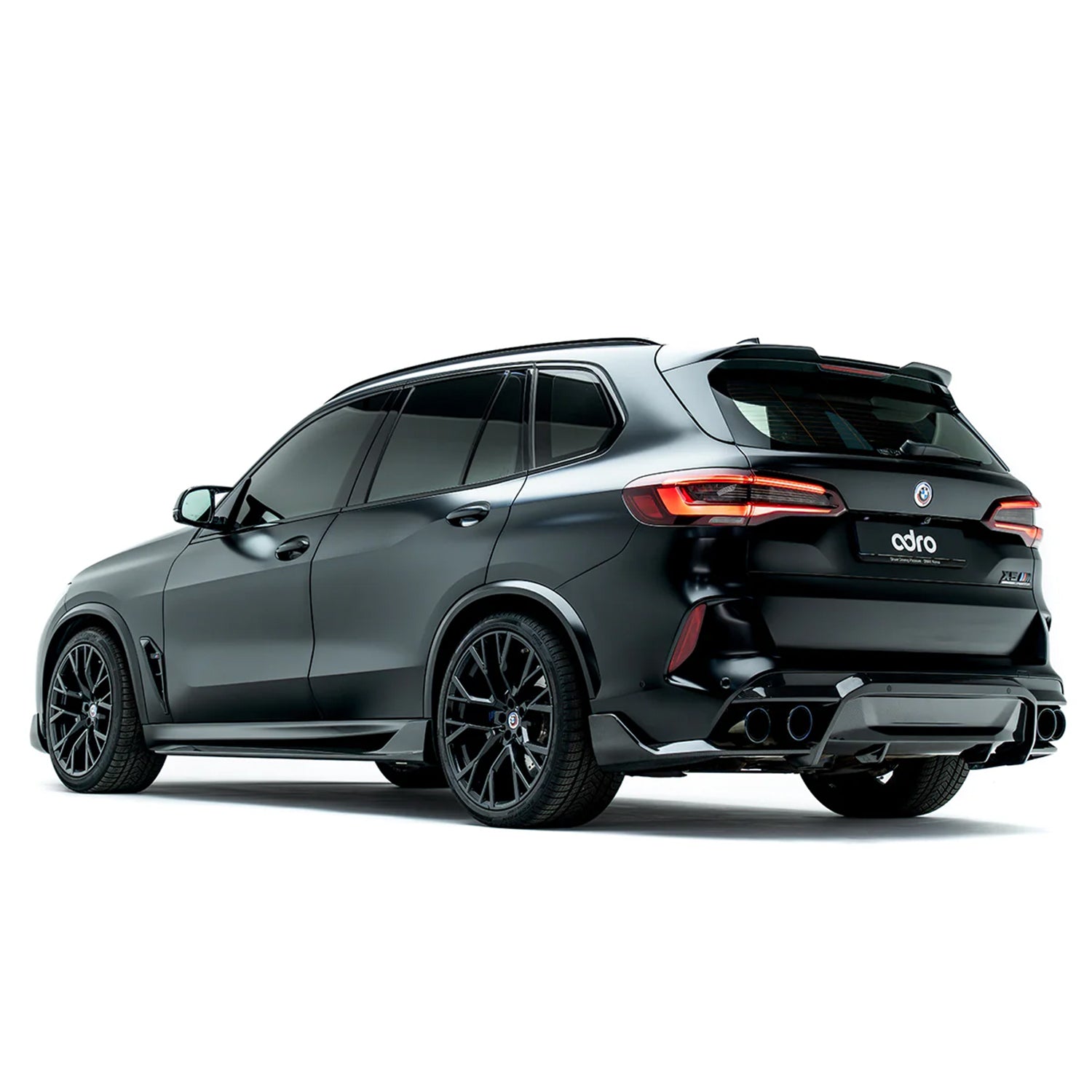 Adro Inc BMW F95 X5M Gloss Carbon Fibre Rear Diffuser