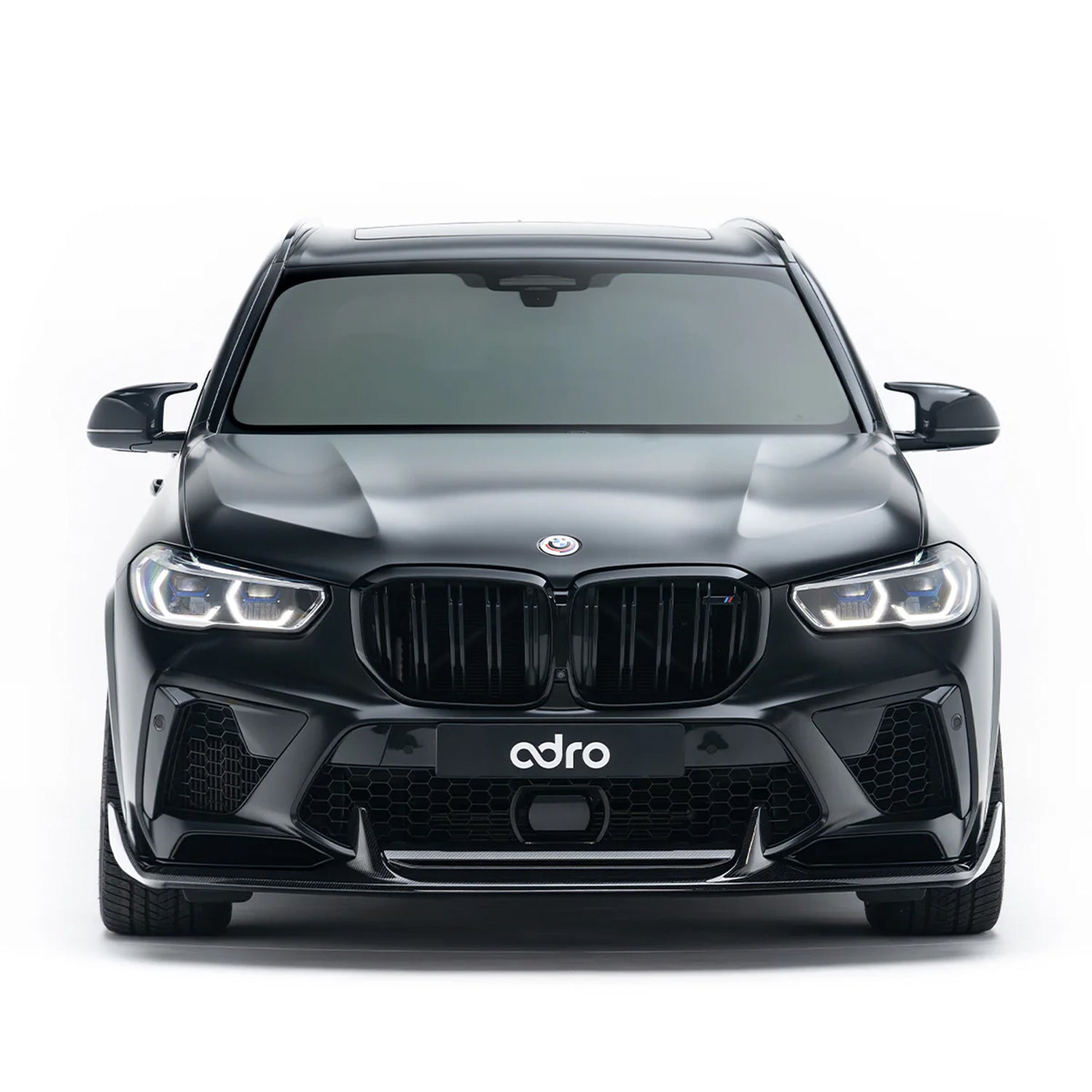 Adro Inc BMW F95 X5M Pre-LCI Gloss Carbon Fibre Front Splitter
